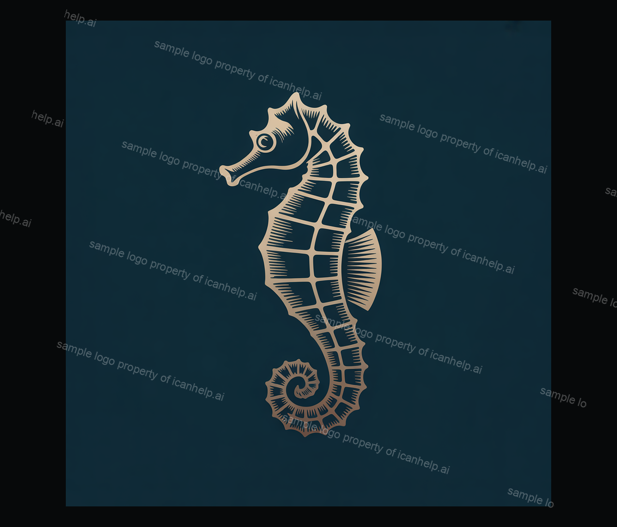 Wasserzeichen Logo Option 01 — Silhouette