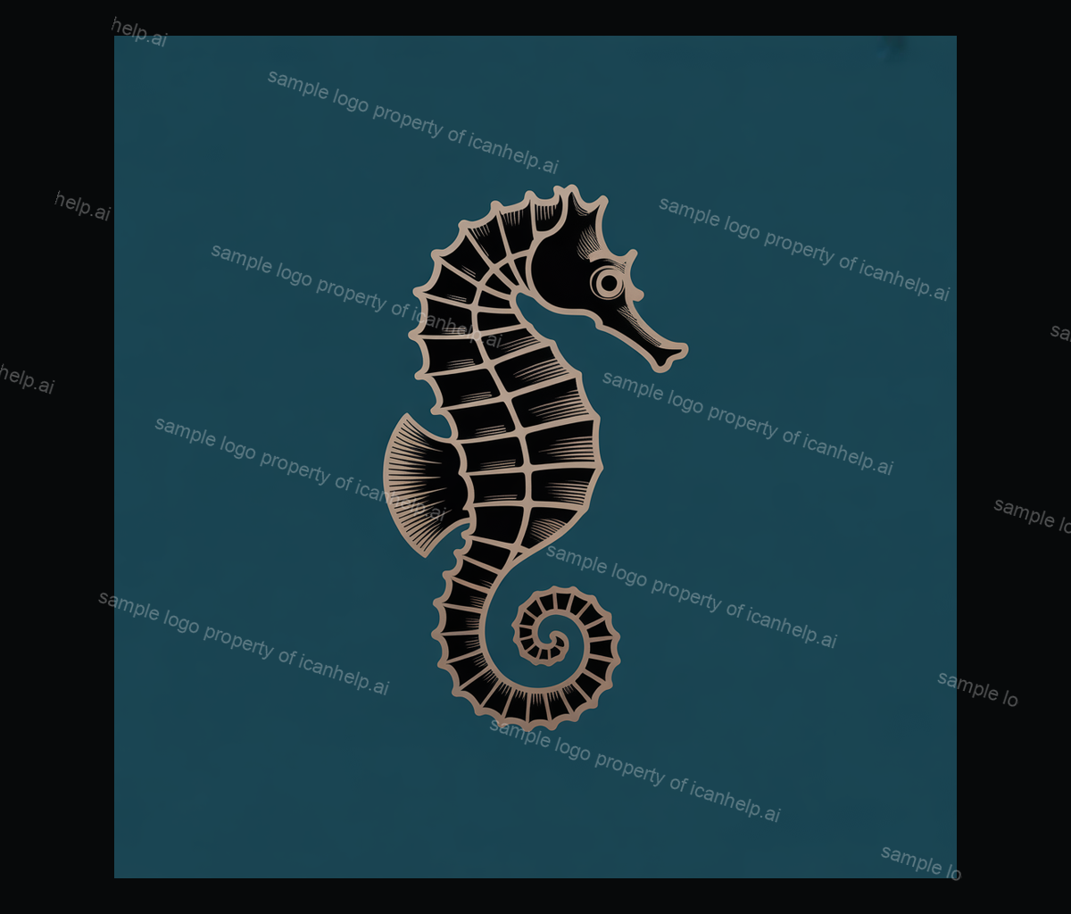Polichronidis Seahorse Logo Route 05